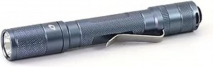 Quark LED Flashlight, Small Pocket EDC Flashlight with Clip, High CRI, Multiple Configurable Modes Including Strobe & Burst for Emergencies, 2xAA NiMH Rechargeable Batteries