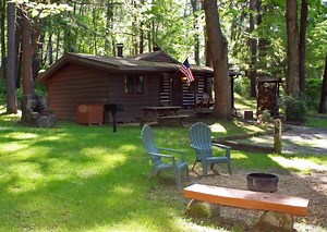 Start planning your summer escape to Cook Forest! Call us at 800-680-0160 or book your cabin online at CookRiverside.com | Cook Riverside Cabins