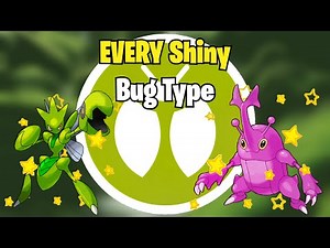 I Caught EVERY Shiny Bug Type Pokemon