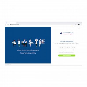Mit dem Labor Staber Befundportal können Sie ganz bequem mit Ihrem Handy oder PC Ihre Laborbefunde der letzten 30 Tage herunterladen. | Labor Staber