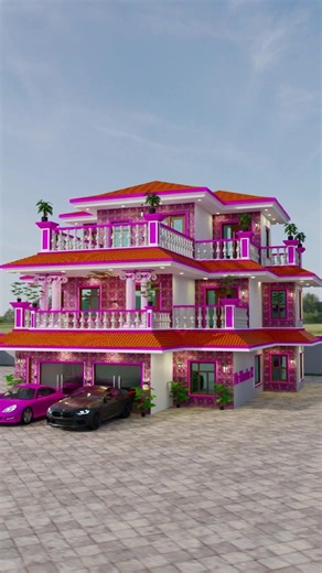 Village House 🏡 Design #elevation #frontelevation #house #housedesign #home #song #hindisong #3d