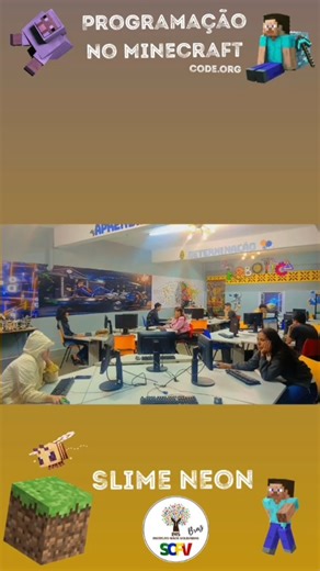 Instituto Mãos Solidárias on Instagram: "​🤖✨ Tecnologia + Ciência + Programação e Diversão! ​O Polo de Brazlândia parou para ver nossos conviventes brilharem! 🚀 Tivemos um dia inesquecível mergulhando fundo na robótica e na ciência prática. Confira os destaques: ​🎮 Missão criação do jogo Minecraft: Na oficina, a galera encarou o desafio da programação em blocos através do code.org. Entre um comando e outro, eles deram vida ao mundo do Minecraft, aprendendo lógica de um jeito super leve e dive