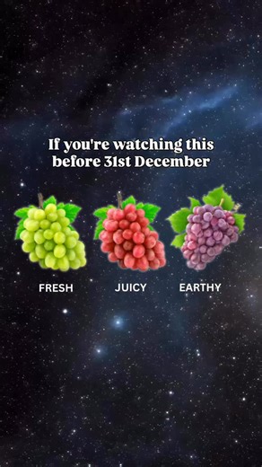 If You’re Seeing This Before 31st December 🔮 It’s Not a Coincidence The Grape Theory isn’t random 🍇 Select the grape you feel most attracted to ✨ ✨ Double tap on the screen to lock your selection! 🔐 Type your selection below 💬 Your reading will be shared in DMs, once you follow @tarotwithpayal 💌 Connect with me on WhatsApp to Book your Detailed Reading! [Tarot, Tarot Card Reading, Tarot Online, Guidance, Pick a Card Reading, Warning, Angels, Predictions, Astrology, Zodiac Signs, Angels, Cry