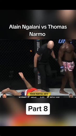 Alain Ngalani vs Thomas Narmo #unitedstates #usa #ufc #mma #fyp
