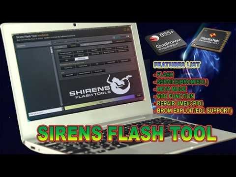 Sirens Flash Tool V1.0.2026 | Best Tool For Mediatek Qualcomm Repair