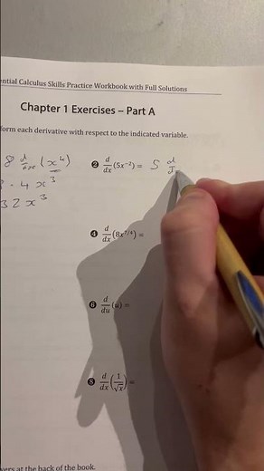Simple derivative examples from a calculus textbook