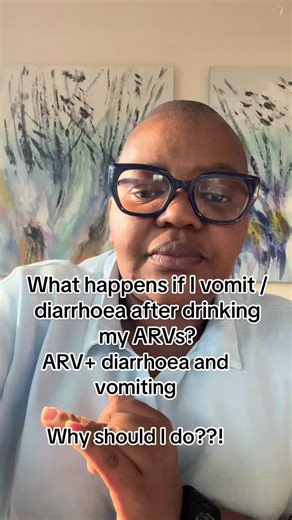 What To Do If You Vomit Your ARVs