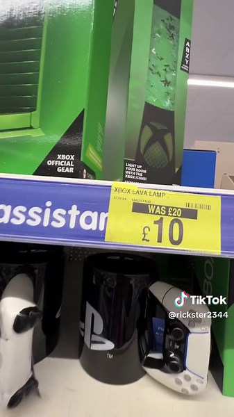 Xbox and PlayStation Lava Lamps - A Cool Gaming Setup Addition