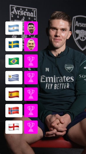 Viktor Gyökeres picks his best international players 👀