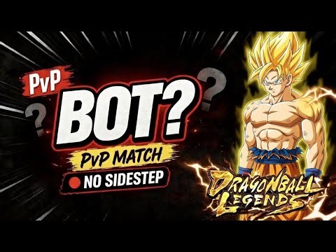 “How to Know You’re Fighting a BOT in DB Legends 🤖 (Rank 60 Guide
