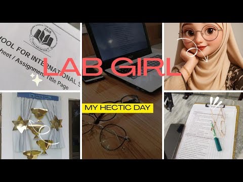 "A Hectic Day in the Lab 🧪 | Lab Girl’s Busy Routine"