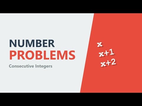 Consecutive Integers Word Problems - Algebra Equations Made Easy