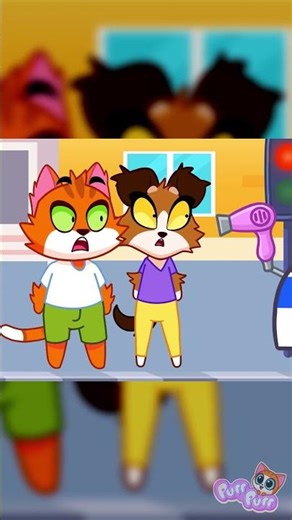 Super Police Car, Catch the Thief! | Best Educational Cartoons by Purr-Purr