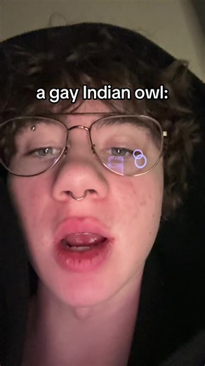 Impression of a Gay Indian Owl: Hoot Hoot Hoot!