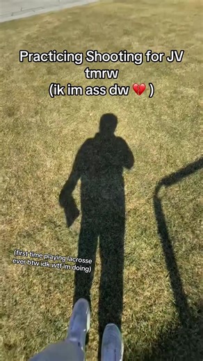 i know how to cradle n that’s pretty much it and i’m so scared for tmrw even though ik im not making it 💔#lacrosse #jv #fyp #trending