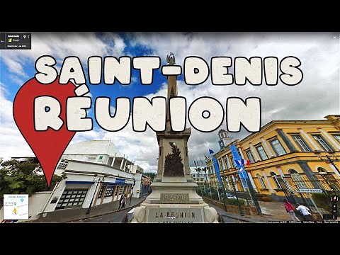 Let's take a virtual tour of Saint-Denis, Réunion!