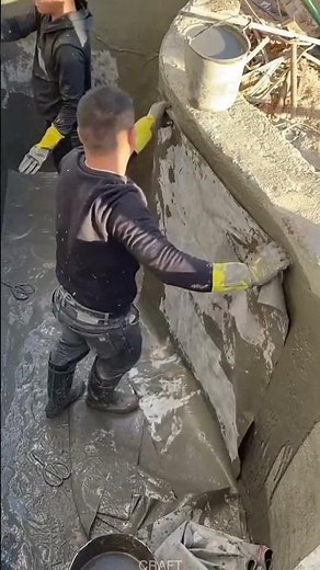 Artificial Pool Waterproofing Process | Leak-Proof Lining Demo