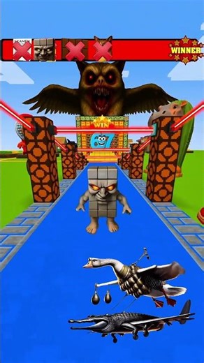 Italian Brainrot vs Laser Challenge Part 11❌✅❌✅ #italianbrainrot #3danimation #animation #minecraft