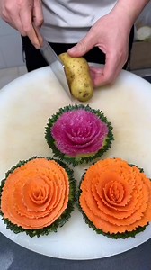 19K views · 193 reactions | #fruitartist #knifeskills #creation #fruit #art #fruitcarving #decoration | Neha Art's | Facebook