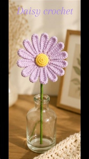 Spring Vibes - Daisy flower crochet 🌼