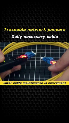 Take a look! Traceable network jumpers, later cable maintenance is very convenient ~ #electricalengineering #serverroom #cable #cables #factory #equiinet
