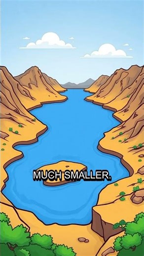 Chad Has a Lake That Changes Size 🌊 #Chad #TIL #Nature