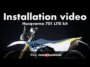 Husqvarna 701 LITE kit Installation video by RADE/GARAGE