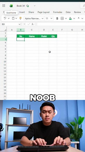 Cara cepat buat nomor urut di Excel ✅ Share ke teman kamu biar mereka juga tau! #tips #excel #microsoftexcel #lifehacks | Anugrahpratama.com