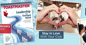 Explore the February Toastmaster magazine for ideas on leading teams in a changed world, tips for continued engagement in your club, and advice on incorporating dialogue into your next speech. Click the link to read these stories and more! www.toastmasters.org/Magazine #toastmasters #talkingtoastmasters | Toastmasters International