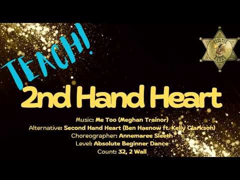 2nd Hand Heart - Line Dance Teach