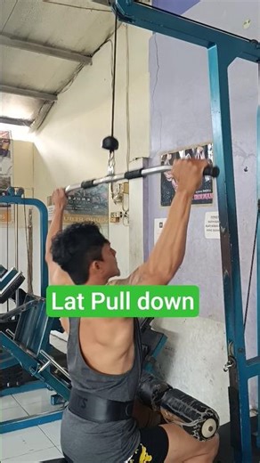 melatih otot back/ punggung #olahraga #motivation