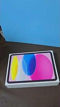 iPad Unboxing | First Look, Setup & My Honest Reaction