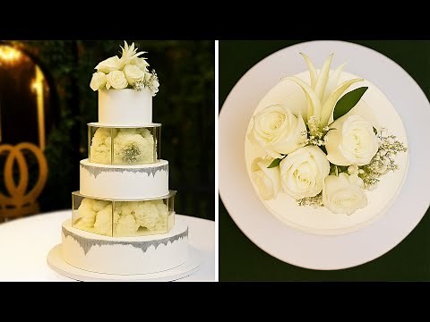 How to make a wedding cake from scratch 😱 | Dream Design & Decorations!"