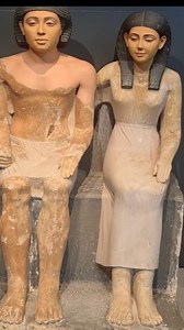 Limestone Statues: Faces of Life and Identity in Ancient Egypt A collection revealing the realism, craftsmanship, and vivid presence of everyday individuals carved in stone. #ourlandouridentity #egyptforegyptian #OurLand | Land_of_Gods