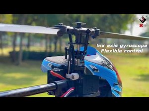Hélicoptère avec télécommande / Nouveau modèle d'hélicoptère RC / WLtoys XK K200