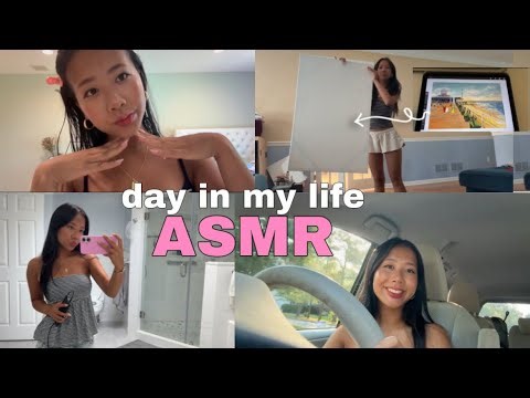 ASMR day in my life (close-up voiceover vlog) 🎀