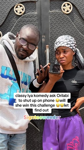 Classy Iya Komedy Challenges Orilabi for 50k