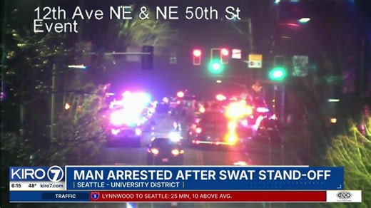 Video: Man arrested after SWAT stand-off
