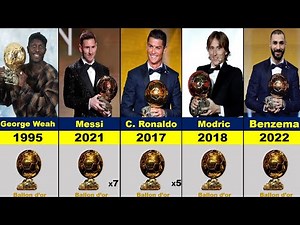 Ballon d'or tous les gagnants du 1956-2022