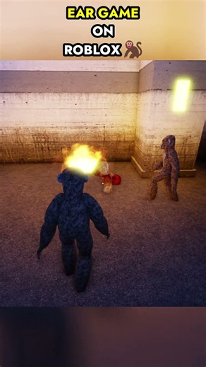 CE JEU DE SINGE LA 🤣🤣 (ROBLOX EAR GAME) #roblox #viral #funny #horror