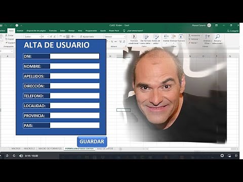 BASE DE DATOS EN EXCEL Y FORMULARIO PARA INSERTAR DATOS SIN VBA