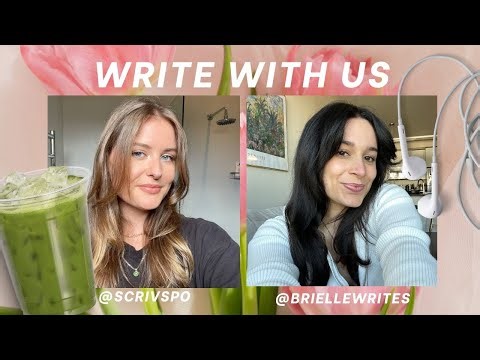 live writing sprints! write with me and harriet