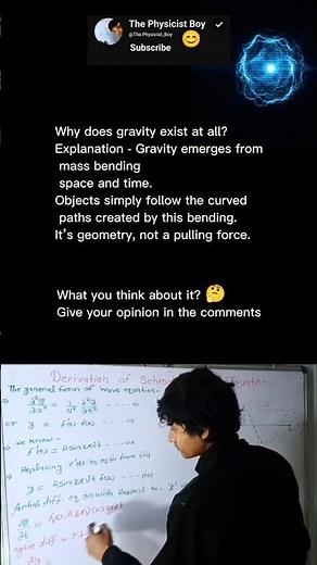 Why does gravity exist at all? #reels #physics #science