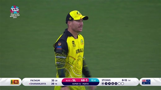 David Warner 🤯 #AUSvSL | #T20WorldCup | ICC - International Cricket Council