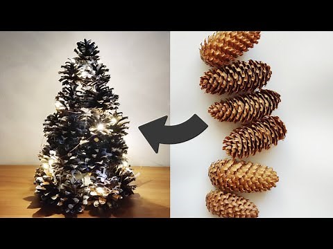 ✨ Amazing DIY Idea ✨ How to Make Pine Cone Christmas Tree