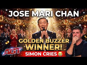 Jose Mari Chan WINS the GOLDEN BUZZER on AGT — Simon Cowell Breaks Down in Tears 😭🇵🇭
