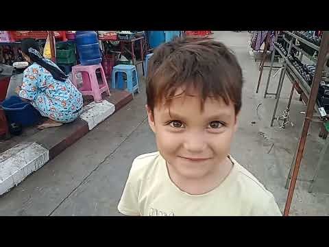 Pobathiri night market in Nay pyi daw, Myanmar