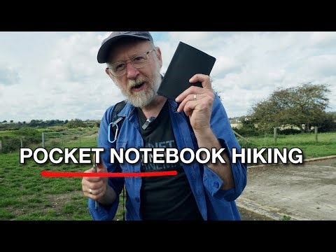 Mindful Journaling with a Pocket Notebook in the English countryside