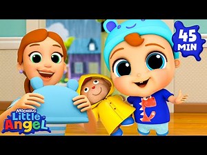 This Is The Way I Get Dressed! | Little Angel 😇 | Kids Learn! | Nursery Rhymes | Sing Along