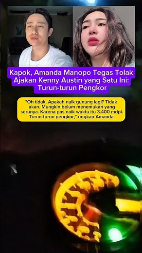 Kapok, Amanda Manopo Tegas Tolak Ajakan Kenny Austin yang Satu Ini: Turun-turun Pengkor